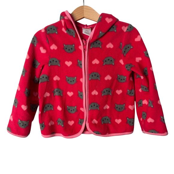 Gymboree Kitty Fleece Jacket - Picture 1 of 5